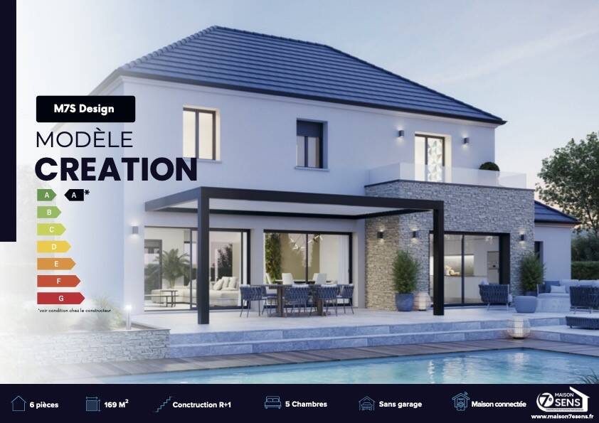 Maison 5 pièces 169 m² · à Lixy · 169 m² · 409 736 €