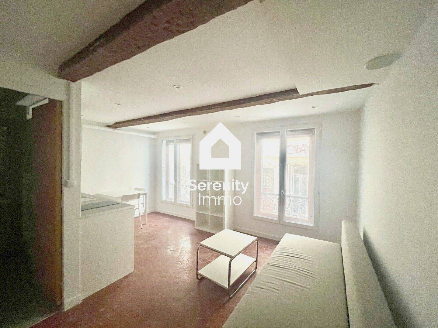 Appartement 1 pièce 27 m² · à Marseille 1er Arrondissement · 27,4 m² · 650 €