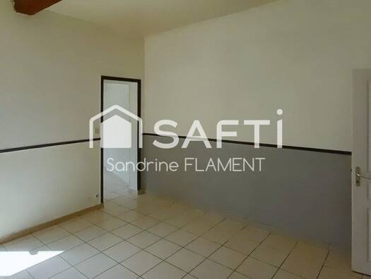 Maison à vendre 67 500 € 4 pièces 1 chambre 68 m² 30 m² de terrain Sud Ouest Chauny 02300