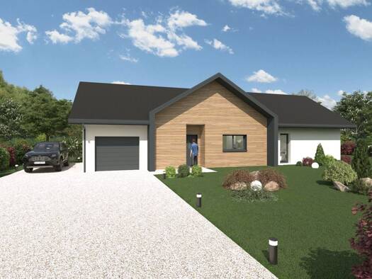 Terrain avec maison neuve à vendre 279 600 € 5 pièces 3 chambres 108 m² 646 m² de terrain Baraqueville 12160