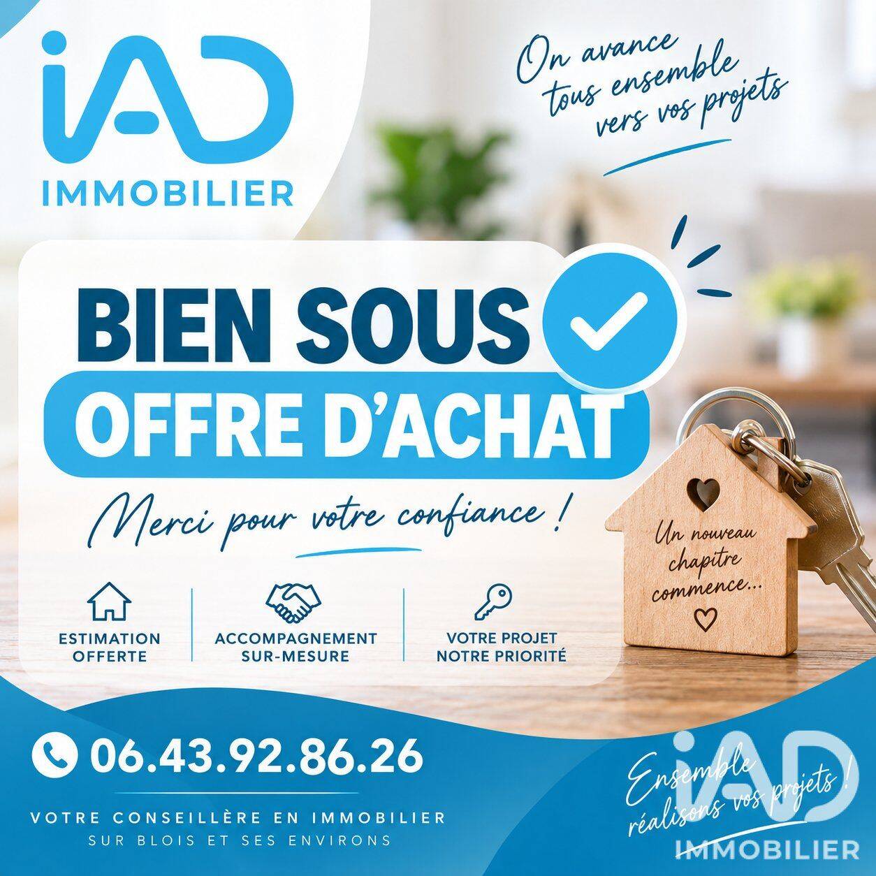 Appartement 2 pièces 55 m² · à La Chaussée-Saint-Victor · 55,3 m² · 123 900 €