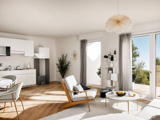 Appartement à vendre - neuf 335 000 € 3 pièces 2 chambres 70,4 m² 1er étage Nord Est Saint-Grégoire 35760