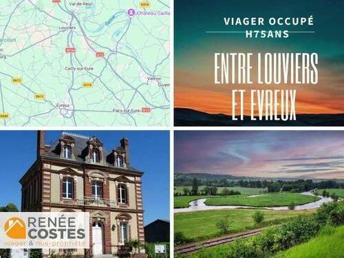 Maison 3 pièces 60 m² · à Clef Vallée d'Eure · 60 m² · 34 175 €