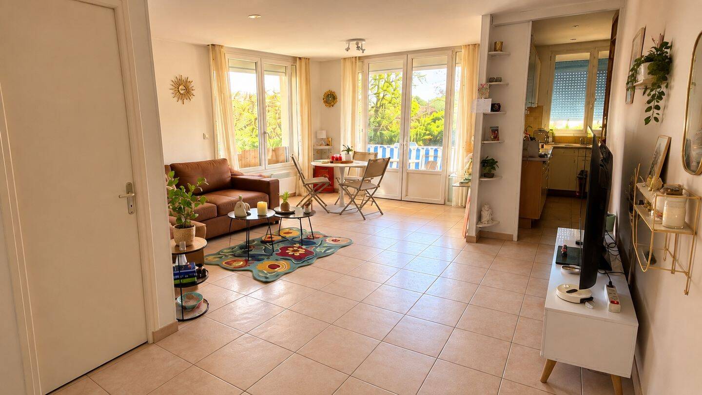 Appartement 2 pièces 51 m² · à Villeneuve-Loubet · 51 m² · 835 €/mois