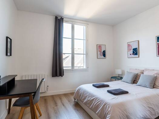 Appartement à louer 320 € 4 pièces 3 chambres 75 m² Étage 2/3 Gare-Croix Verte-Ile Offard-Millocheau Saumur 49400