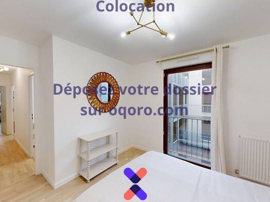 Colocation à louer 770 € 5 pièces 4 chambres 78 m² 2ème étage Lion d'Or Villejuif 94800