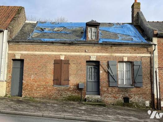 Maison à vendre 36 890 € 5 pièces 3 chambres 70 m² 610 m² de terrain Saint-Riquier 80135