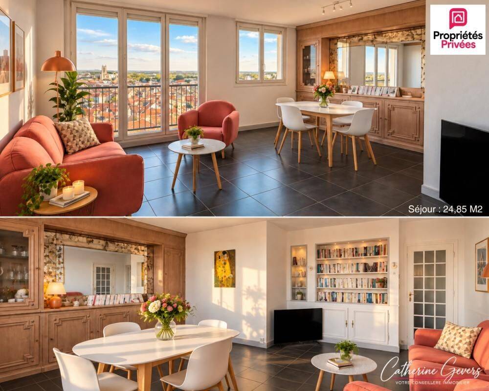 Appartement 4 pièces 85 m² · à Troyes · 84,9 m² · 129 900 €