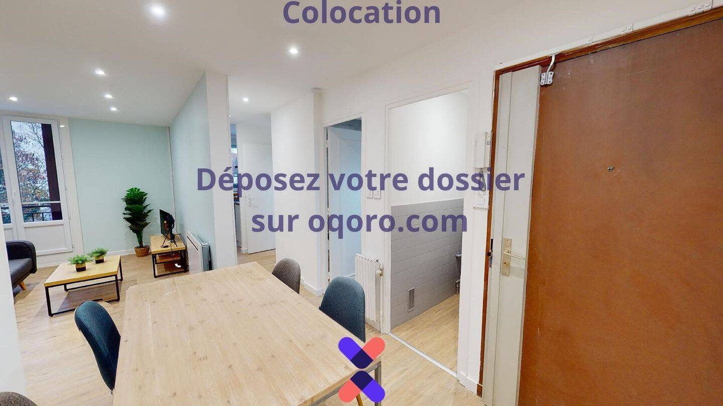 Chambre en colocation appartement meublé — 11