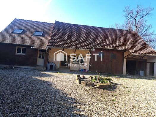 Maison à vendre 220 000 € 2 pièces 1 chambre 120 m² 9 520 m² de terrain Montjay 71310