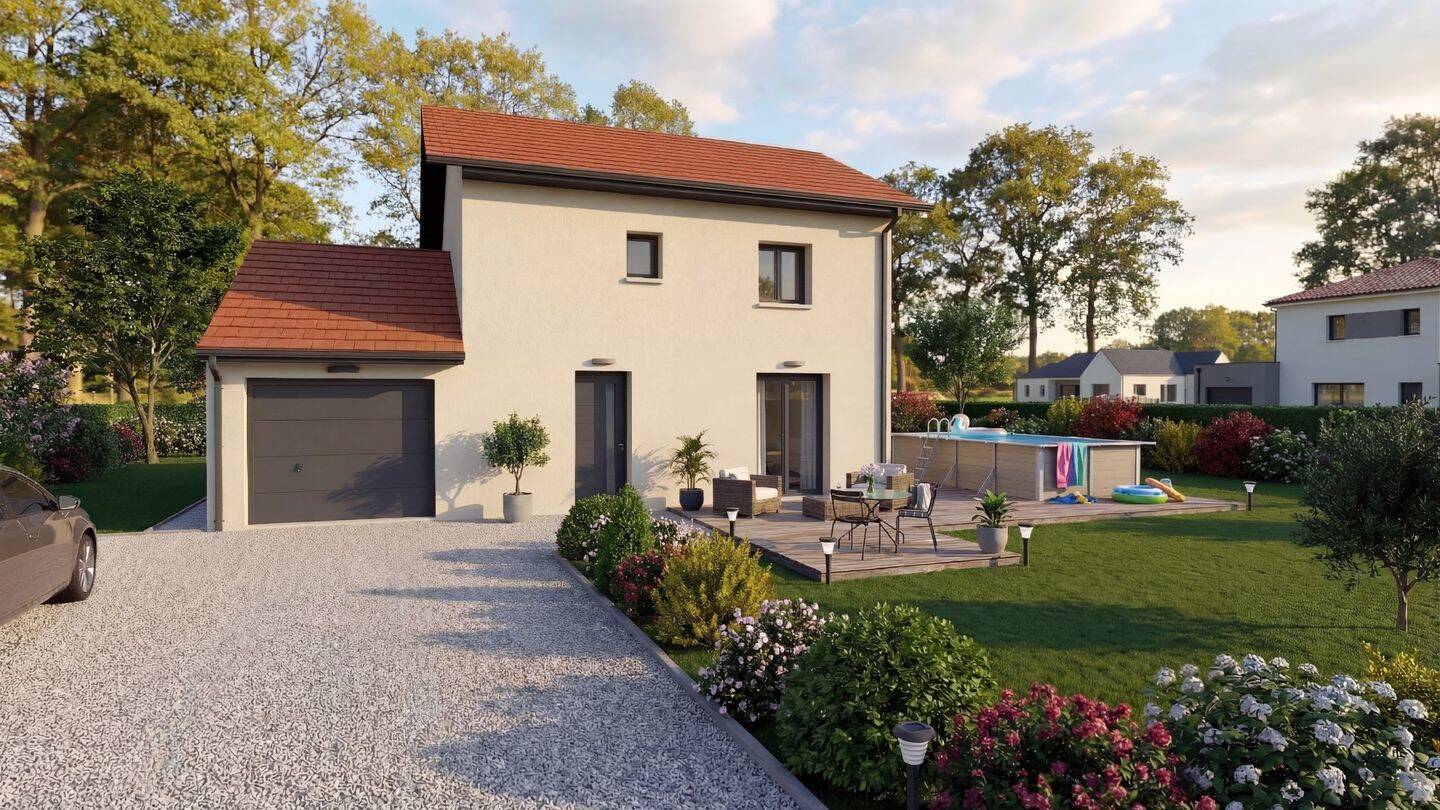 Maison 4 pièces 92 m² · à La Tour-du-Pin · 91,9 m² · 223 718 €