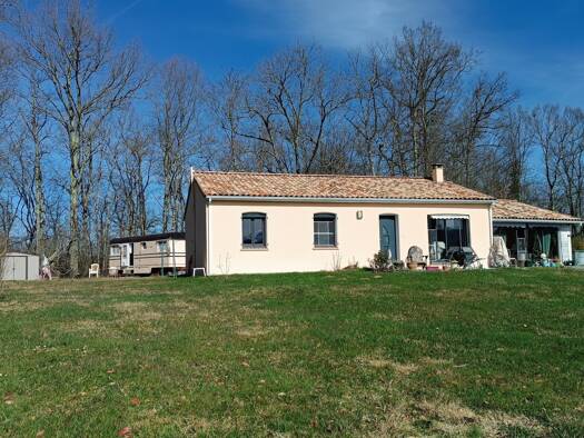 Maison de plain-pied à vendre 288 000 € 5 pièces 3 chambres 126,2 m² 2 440 m² de terrain Bédeille 09230