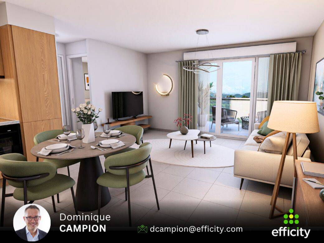 Appartement 3 pièces 68 m² · à Domène · 67,7 m² · 292 000 €