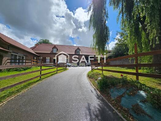 Maison à vendre 298 000 € 10 pièces 5 chambres 386 m² 2 435 m² de terrain Verchocq 62560