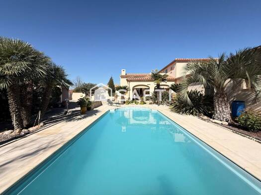 Villa à vendre 870 000 € 6 pièces 6 chambres 190 m² 1 048 m² de terrain Nord Cabestany 66330