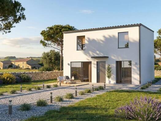 Terrain avec maison neuve à vendre 305 310 € 4 pièces 3 chambres 100 m² 350 m² de terrain La Chapelle-Heulin 44330