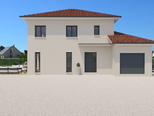 Terrain avec maison neuve à vendre 354 000 € 4 pièces 3 chambres 80 m² 1 005 m² de terrain Massignieu-de-Rives 01300