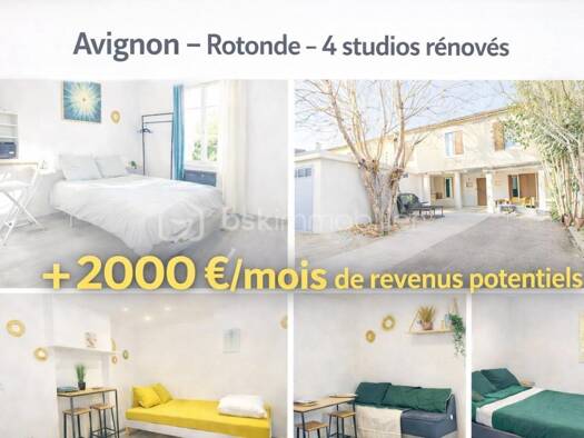 Immeuble à vendre 275 000 € 70 m² Saint Ruf-Trillade Sud Avignon 84000