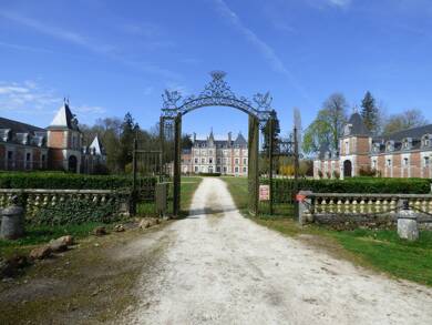 Château à vendre 2 017 600 € 30 pièces 17 chambres 1 600 m² 169 887 m² de terrain Lignieres 41160
