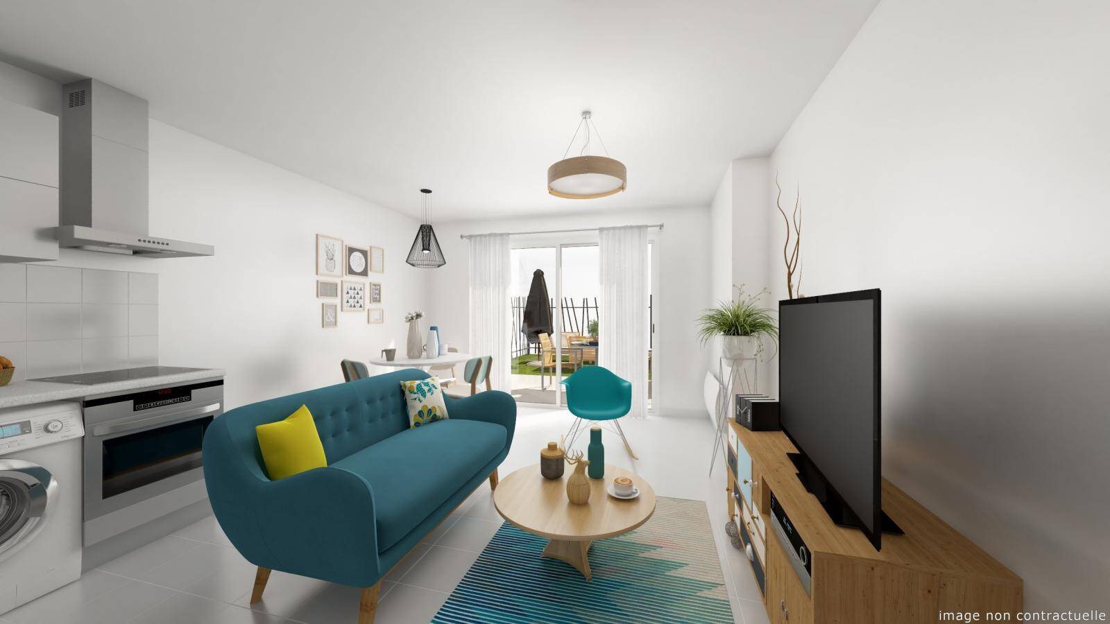 Appartement 3 pièces 59 m² · à Ventabren · 59 m² · 820 €