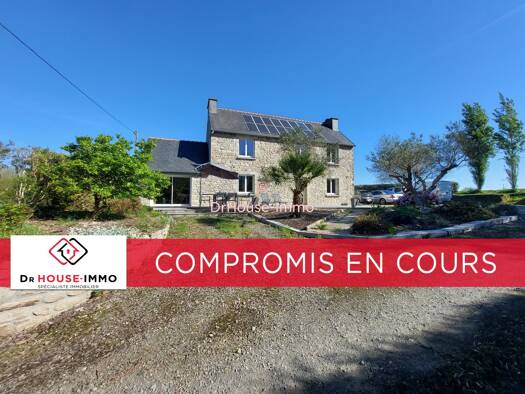 Maison à vendre 342 700 € 6 pièces 3 chambres 144 m² 2 146 m² de terrain La Motte Plabennec 29860