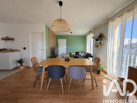 Appartement à vendre 282 000 € 3 pièces 2 chambres 75 m² Étage 2/2 Saint-Joseph Nantes 44300