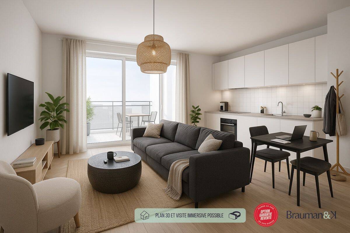 Appartement 3 pièces 58 m² · à Saint-Germain-en-Laye · 58 m² · 382 000 €