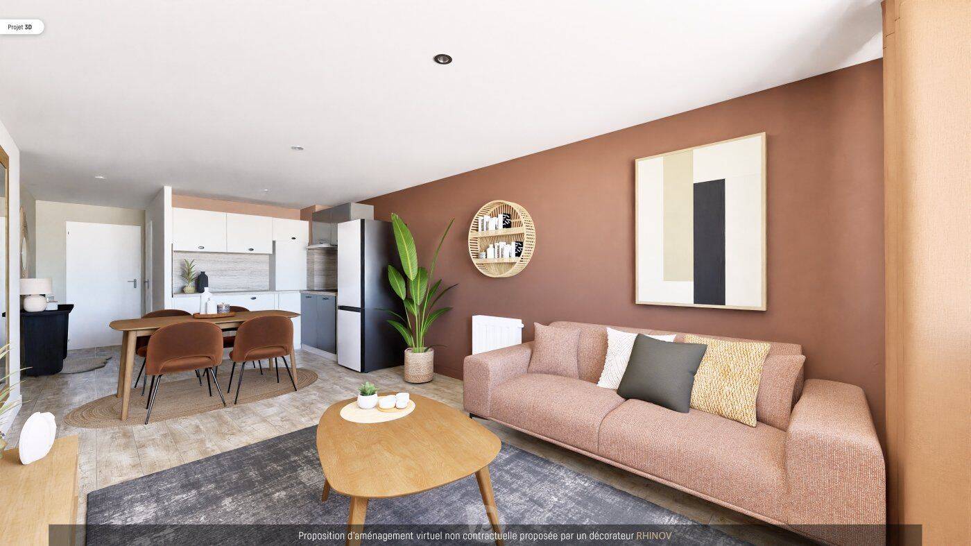 Appartement 3 pièces 60 m² · à Lyon 3ème Arrondissement · 60,4 m² · 249 000 €