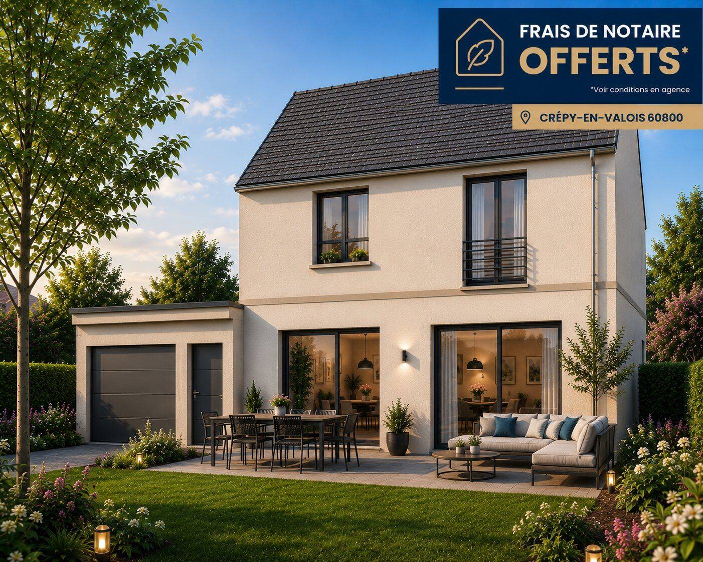 Maison 5 pièces 97 m² · à Crépy-en-Valois · 97 m² · 330 000 €