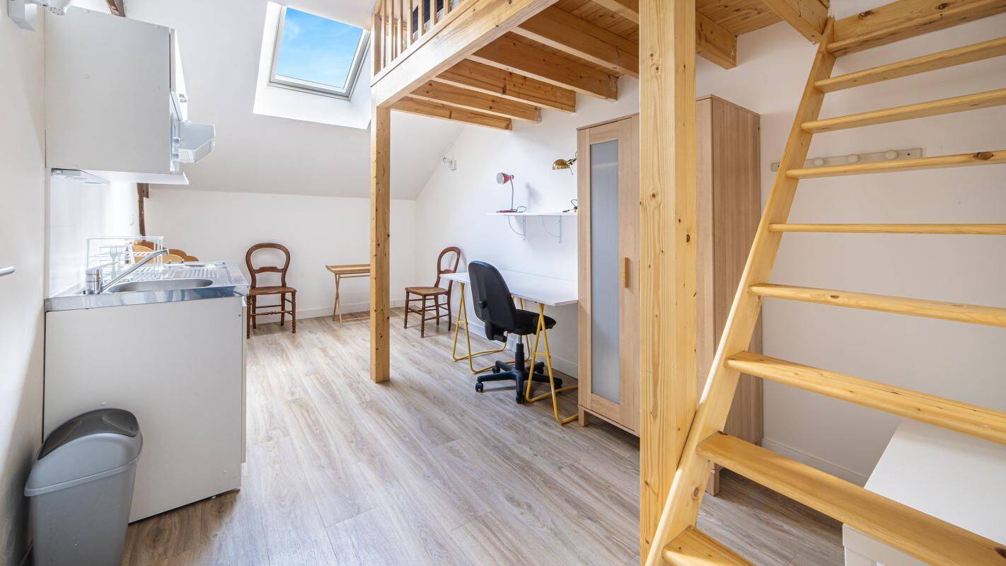 Appartement 1 pièce 17 m² · à Nantes · 17 m² · 510 €