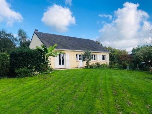 Maison de plain-pied à vendre 259 000 € 6 pièces 4 chambres 110 m² 2 000 m² de terrain Touville 27290