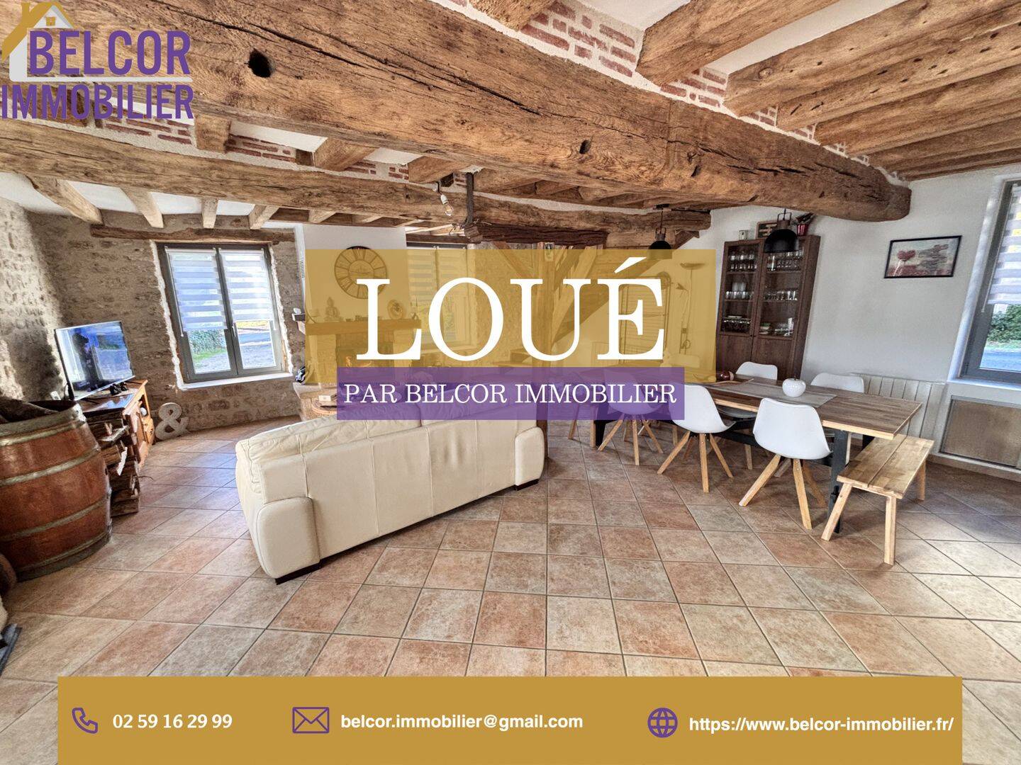 Maison 5 pièces 117 m² · à Bromeilles · 117 m² · 1 000 €/mois