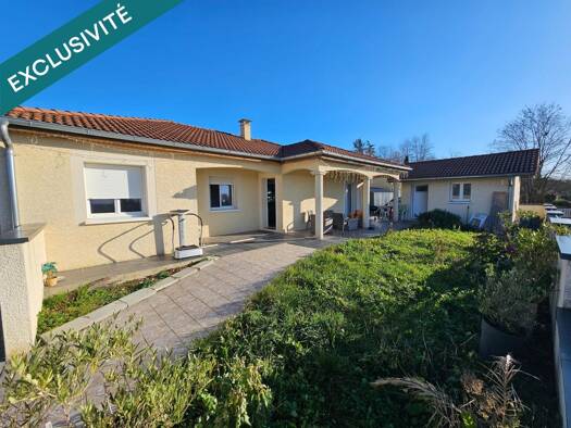 Maison à vendre 280 000 € 5 pièces 4 chambres 126 m² 520 m² de terrain Ceyzériat 01250