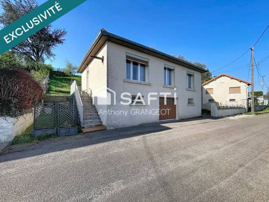 Maison à vendre 100 000 € 3 pièces 2 chambres 70 m² 745 m² de terrain Conflandey 70170