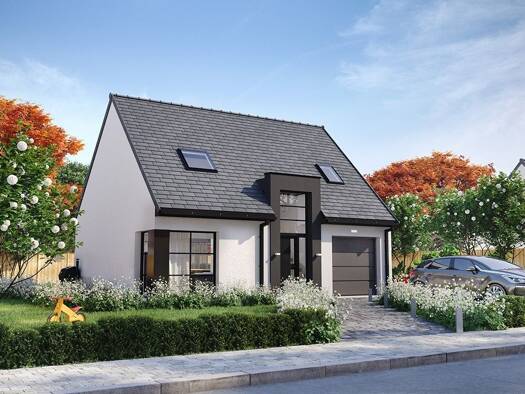 Terrain avec maison neuve à vendre 199 000 € 4 pièces 3 chambres 95,6 m² 800 m² de terrain Bacqueville-en-Caux 76730