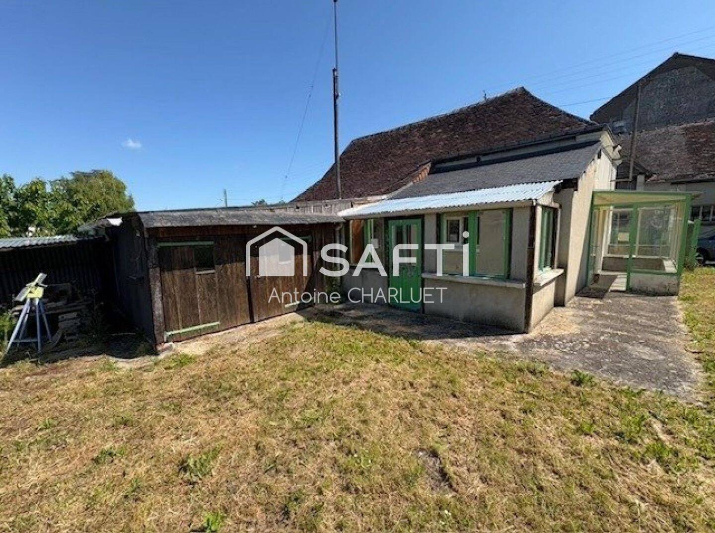Maison 3 pièces 52 m² · à Châtillon-sur-Indre · 52 m² · 59 000 €