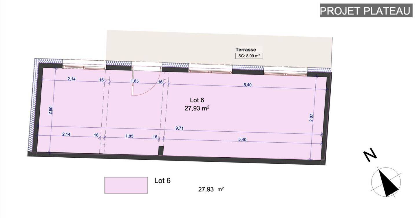 Appartement 1 pièce 25 m² · à Lyon 8ème Arrondissement · 25 m² · 119 000 €