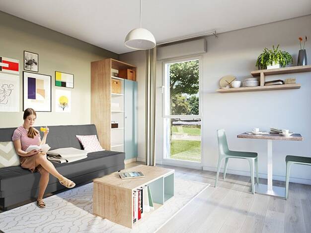 Appartement à vendre - neuf 179 000 € 2 pièces 34,8 m² 2ème étage dès le 01/01/2027 Gare Cormontaigne Thionville 57100