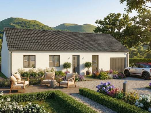 Terrain avec maison neuve à vendre 161 920 € 5 pièces 4 chambres 91 m² 991 m² de terrain Saint-Gérand-de-Vaux 03340