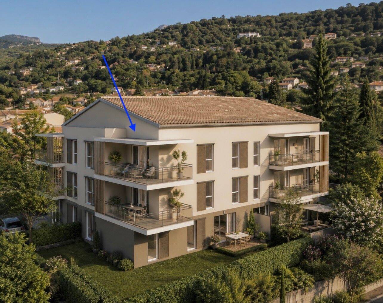Appartement 4 pièces 80 m² · à Grasse · 80 m² · 398 000 €