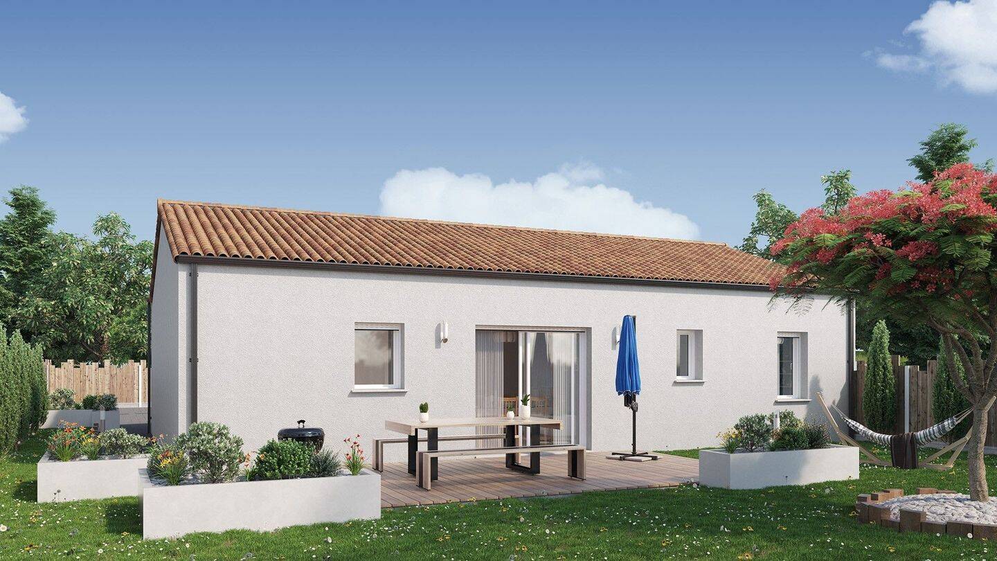 Maison 4 pièces 74 m² · à Saint-Benoist-sur-Mer · 74 m² · 165 549 €