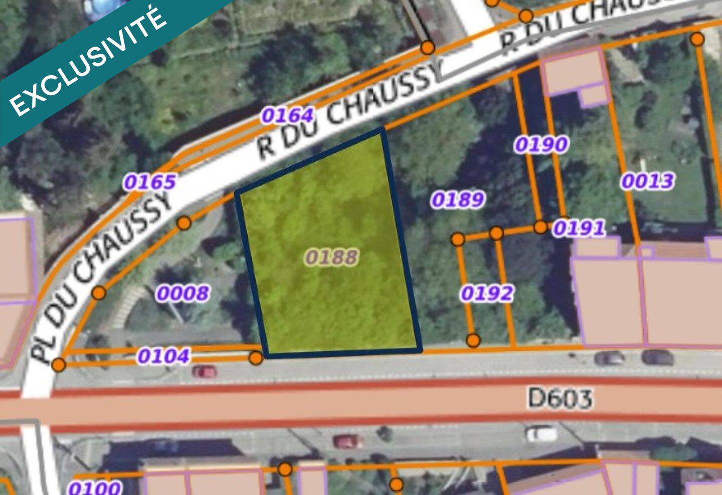 Terrain de 630 m² à Courcelles-Chaussy - photo 2