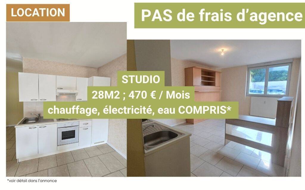 Appartement 1 pièce 28 m² · à Nancy · 27,8 m² · 470 €
