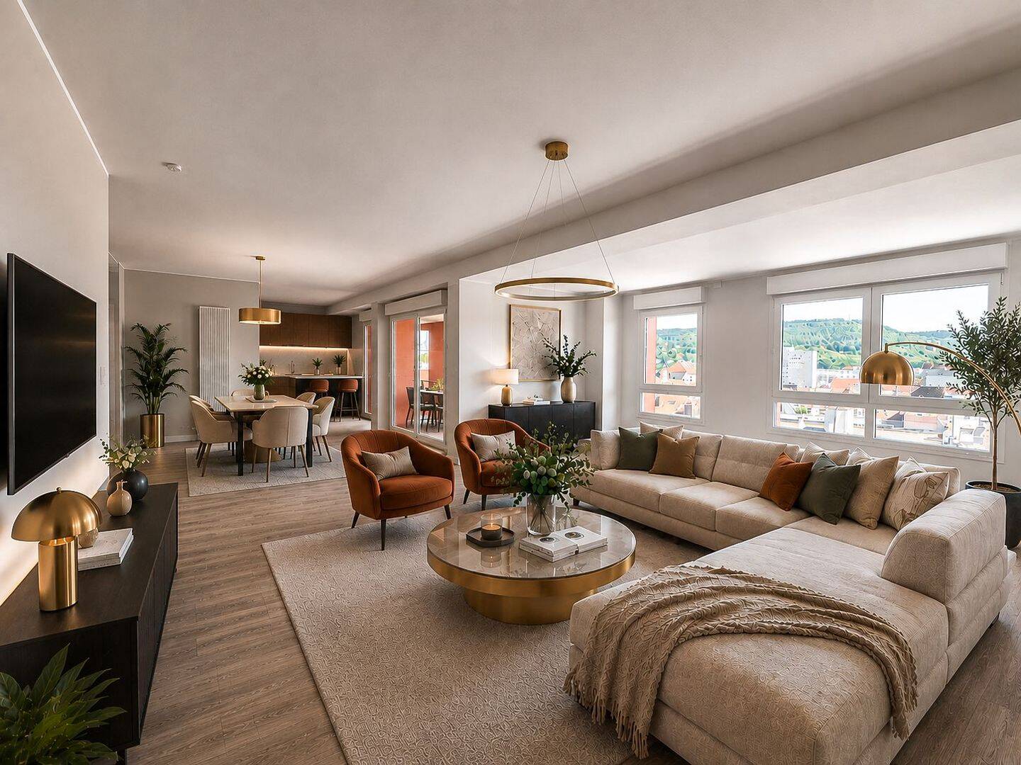 Appartement 3 pièces 128 m² · à Besançon · 128 m² · 578 300 €