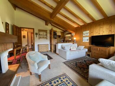 Appartement à vendre 510 000 € 3 pièces 2 chambres 50,1 m² Dernier étage, Étage 2/2 Megève 74120
