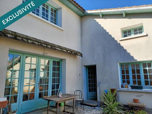 Maison à vendre 118 500 € 5 pièces 4 chambres 175 m² 480 m² de terrain Aigre 16140