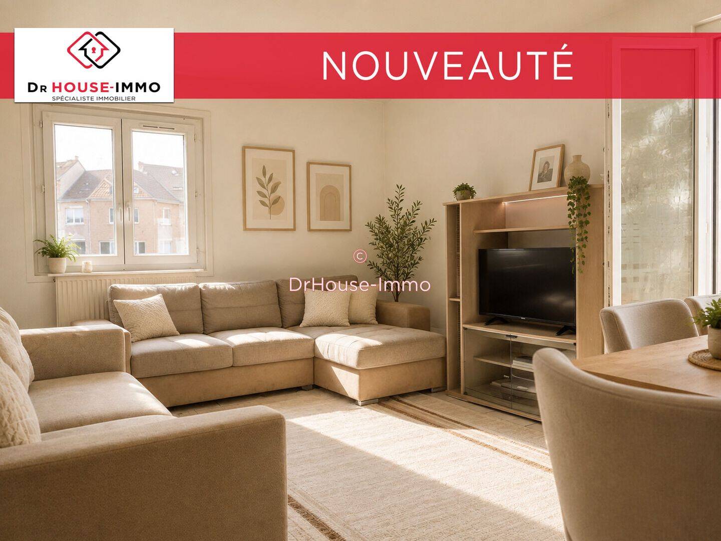 Appartement 4 pièces 68 m² · à Petite-Forêt · 68 m² · 94 900 €