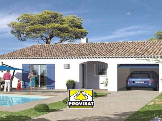 Terrain avec maison neuve à vendre 270 000 € 3 pièces 2 chambres 60 m² 450 m² de terrain Popian 34230