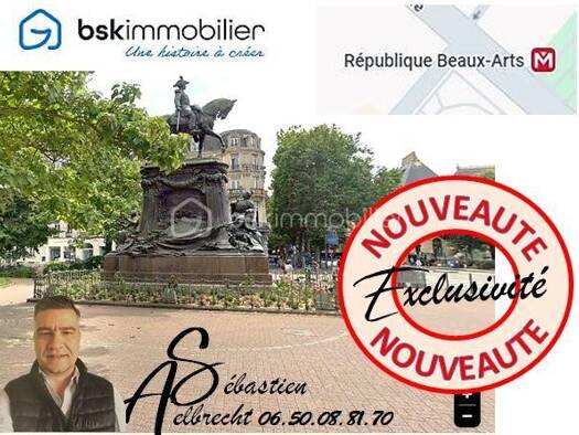 Parking à vendre 34 700 € 14 m² Centre Lille 59800