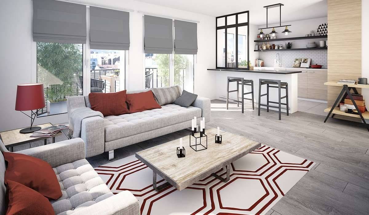 Appartement 3 pièces 69 m² · à Saint-Ouen-sur-Seine · 69 m² · 448 000 €